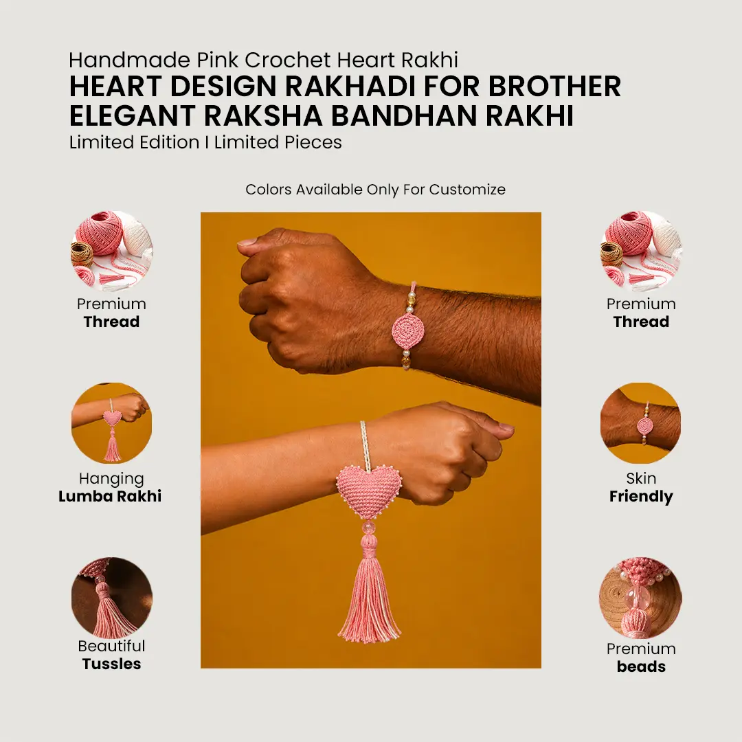 A Handmade Thread of Love for Happy Raksha Bandhan
